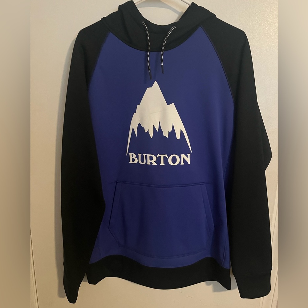 Burton Blue and Black Ski Hoodie